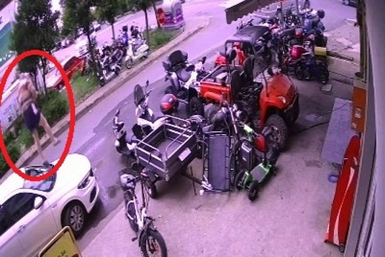 Ordu'da ilgin&ccedil; olay! 4'&uuml;nc&uuml; kattan otomobil &uuml;zerine d&uuml;şt&uuml;