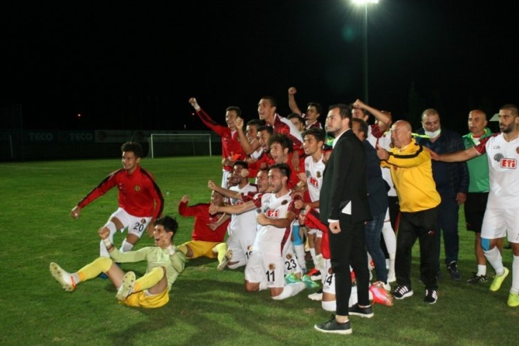 Karacabey Belediyespor, Eskişehirspor'a mağlup oldu