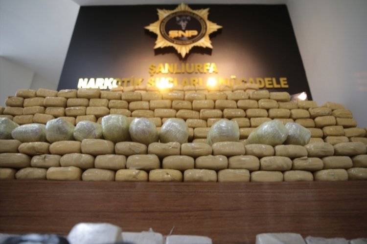 Şanlıurfa'da uyuşturucu operasyonu! 275 kilogram eroin ele ge&ccedil;irildi