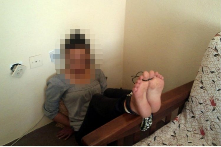 Kayseri'de kadınları falakaya yatırıp kayda aldı!