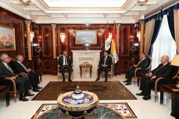 CHP heyeti Erbil'de Barzani ile g&ouml;r&uuml;şt&uuml;