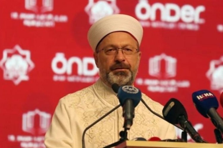 Diyanet İşleri Başkanı Erbaş'tan Adli Yıl a&ccedil;ılışındaki g&ouml;r&uuml;nt&uuml;lerle ilgili a&ccedil;ıklama