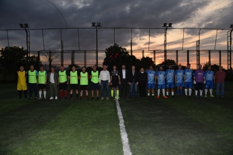 Bursa'da 'Yeşil &Ccedil;evre' geleneksel futbol turnuvası başladı