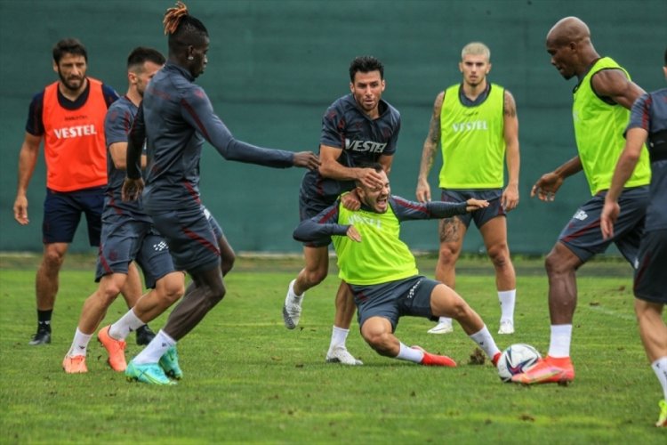 Trabzonspor, Galatasaray ma&ccedil;ı hazırlıklarında hız kesmiyor