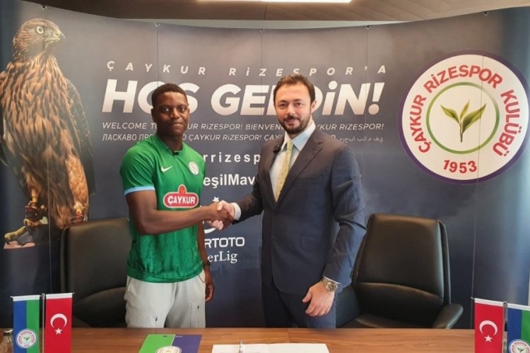 &Ccedil;aykur Rizespor, defans oyuncusu Nathan Monzango'yu kiraladı