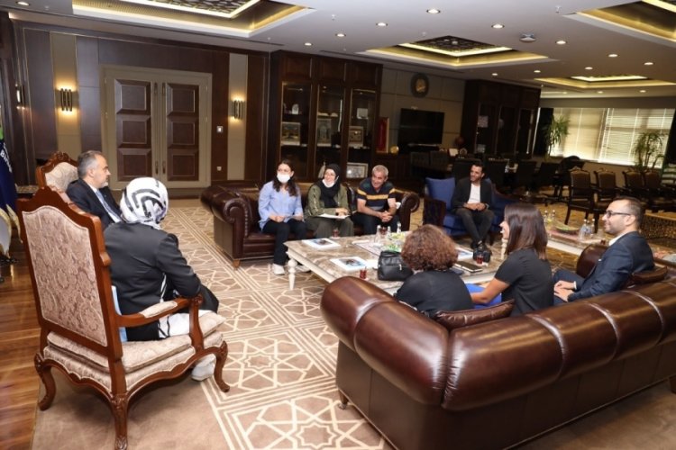 Bursa'da ruhsal engelli bireyler gazeteci oldu