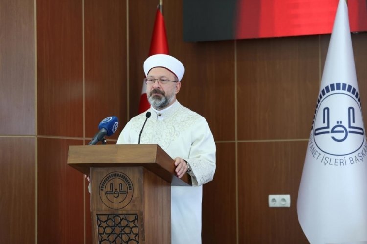 Diyanet İşleri Başkanı Erbaş: Gen&ccedil;lik, geleceğe uzanan bir k&ouml;pr&uuml; gibidir!