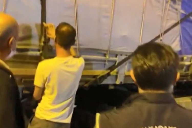 Kocaeli'de 112 ka&ccedil;ak g&ouml;&ccedil;men yakalandı