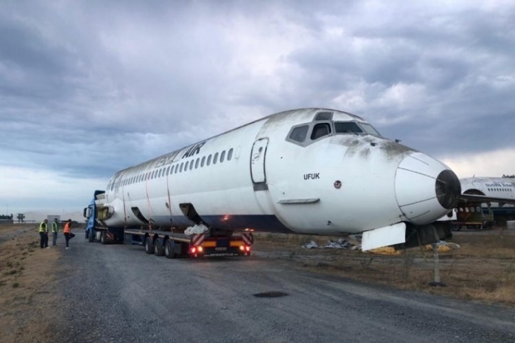E-5'ten bu kez u&ccedil;ak ge&ccedil;ti! O anlar kameraya b&ouml;yle yansıdı