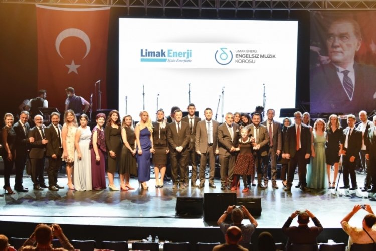 Bursa'da Limak Enerji Engelsiz M&uuml;zik Korosu yeniden sahnede