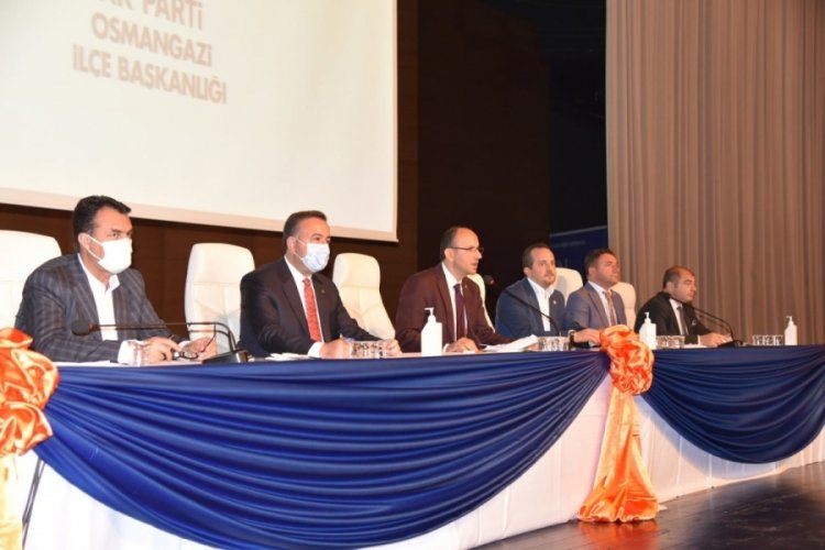 AK Parti Osmangazi İl&ccedil;e Danışma Meclis toplantısı, yoğun katılımla yapıldı
