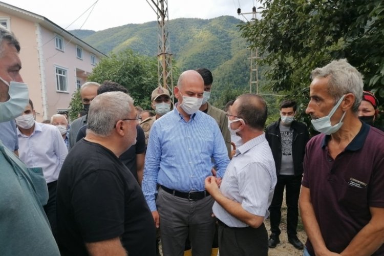 Bakan Soylu, sel b&ouml;lgesine ziyarette bulundu