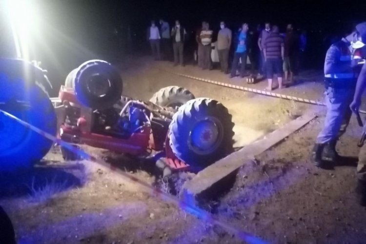 Erzincan'da trakt&ouml;r&uuml;n altında kalan s&uuml;r&uuml;c&uuml; &ouml;ld&uuml;