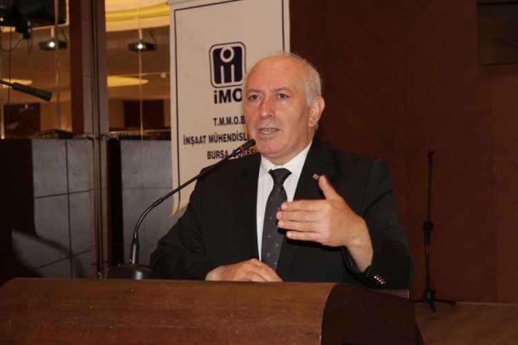 Bursa'daki inşaat m&uuml;hendisleri bir araya geldi