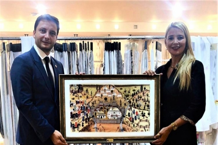 T&Uuml;GİAD Bursa Şubesi'nden Genel Başkan &Ccedil;evikel'e ziyaret