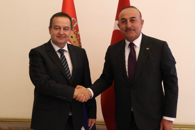 Dışişleri Bakanı &Ccedil;avuşoğlu, Sırbistan Ulusal Meclisi Başkanı Da&ccedil;i&ccedil; ile g&ouml;r&uuml;şt&uuml;