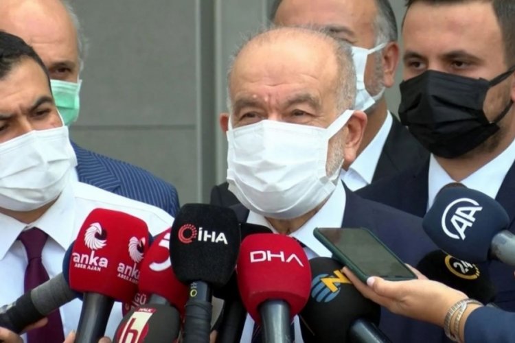 Saadet Partisi lideri, Asilt&uuml;rk'&uuml; ziyaret etti