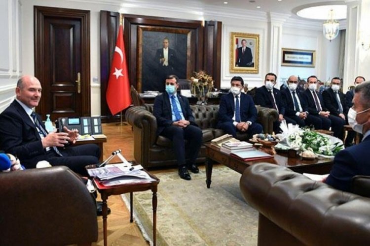 Süleyman Soylu, göreve atanan mülkiye müfettişlerini kabul etti