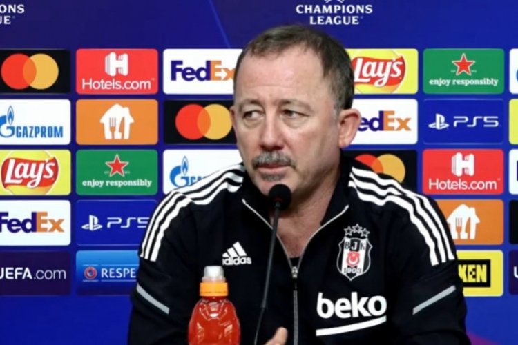 Sergen Yalçın: Dortmund'a karşı bu seviyelerde oynuyorsak diğer takımlara karşı da rahat oynarız