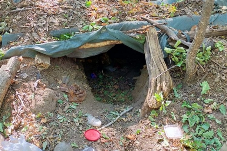 Tunceli'de ter&ouml;ristlere ait 10 sığınak imha edildi