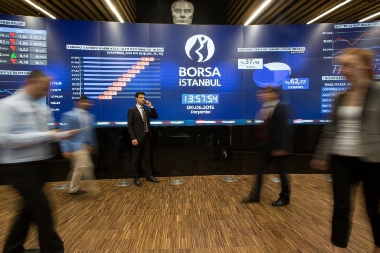 Borsa g&uuml;n&uuml;n ilk yarısında y&uuml;kseldi