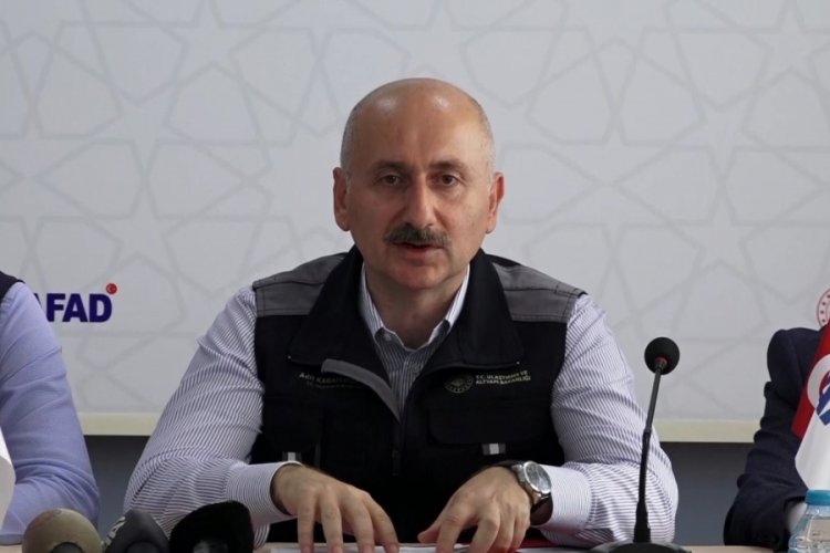 Ulaştırma ve Altyapı Bakanı Karaismailoğlu: Afetten etkilenen her noktada yenileme &ccedil;alışmalarına devam edeceğiz