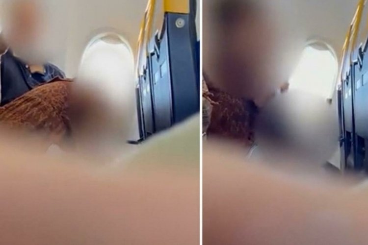 İrlanda'da iki yolcu, u&ccedil;akta cinsel ilişkiye girdi