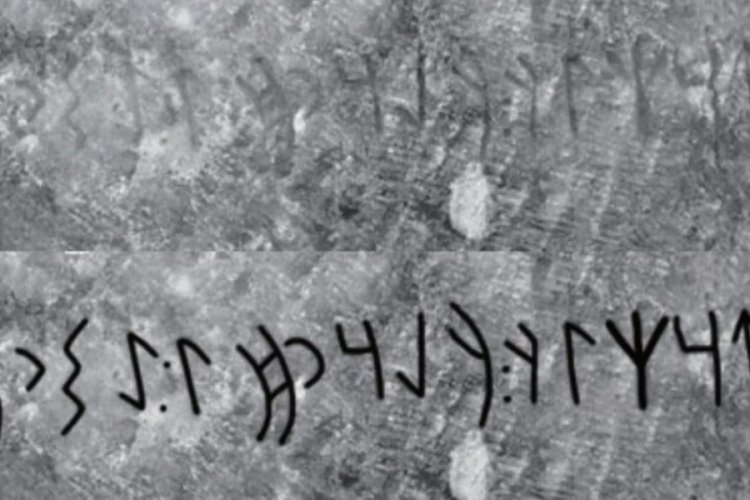 DEAŞ'ın yasa dışı kazılarında Batı Hun İmparatorluğu'nun bilinen en eski yazısı bulundu