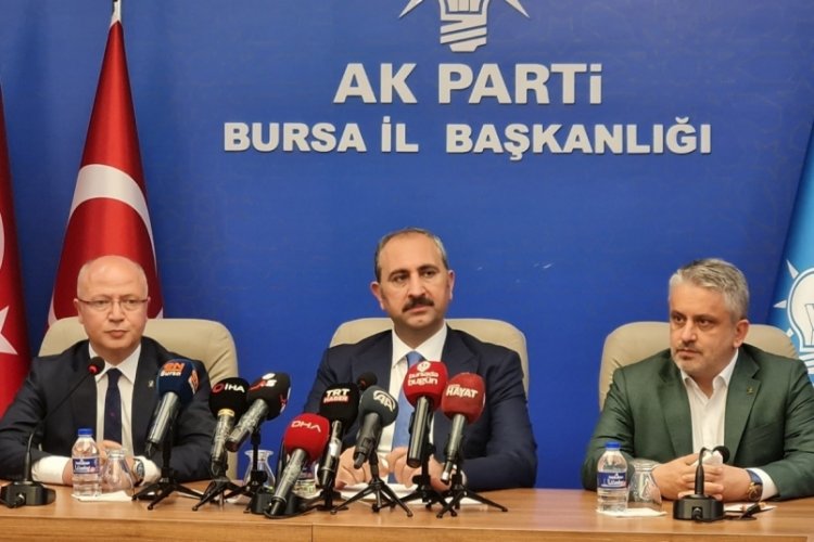 Adalet Bakanı Abdülhamit Gül Bursa'da!
