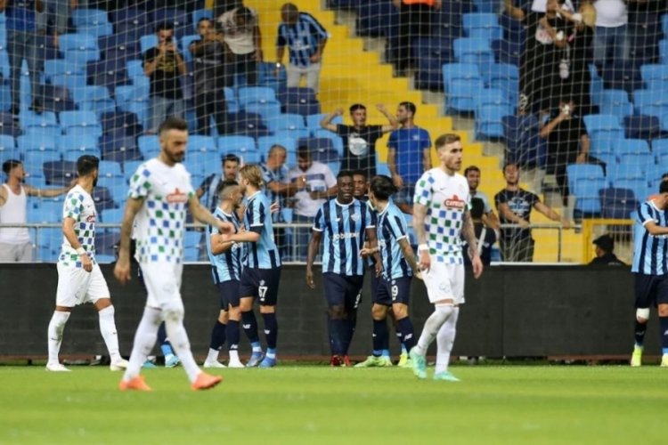 Adana Demirspor'dan sezonun ilk galibiyeti