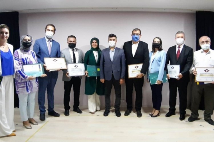 eTwinning kapsamında Bursa Gemlik'te &ouml;d&uuml;l t&ouml;reni d&uuml;zenlendi