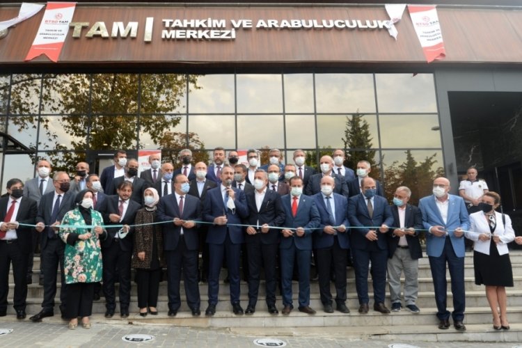 BTSO TAM'ın yenilenen binası Bakan G&uuml;l'&uuml;n katılımıyla hizmete girdi
