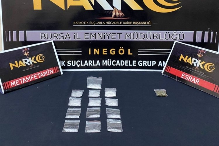 Bursa İnegöl'de uyuşturucu operasyonu! 7 gözaltı