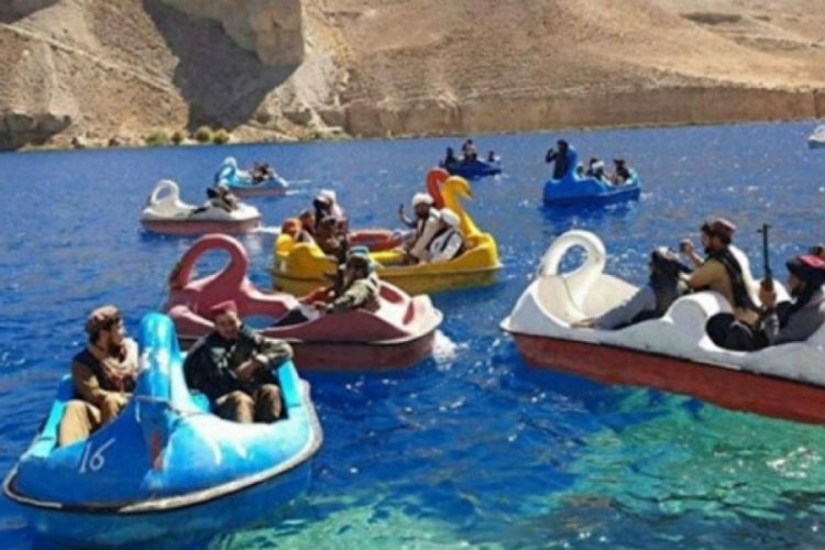 Taliban'dan 'Nehri ge&ccedil;me tatbikatı'