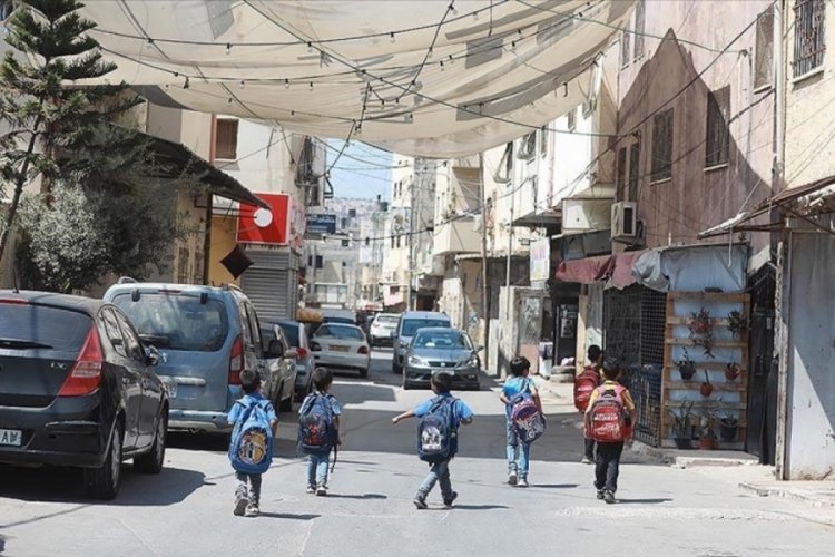 İsrail g&uuml;&ccedil;lerinin girmeye &ccedil;ekindiği Batı Şeria'daki Cenin M&uuml;lteci Kampı