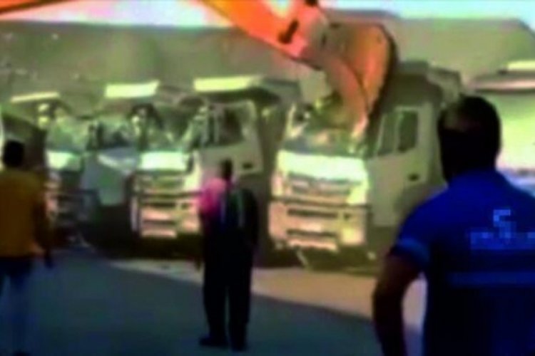 Şırnak'ta kamyonları ezen iş makinesi operatöründen açıklama geldi