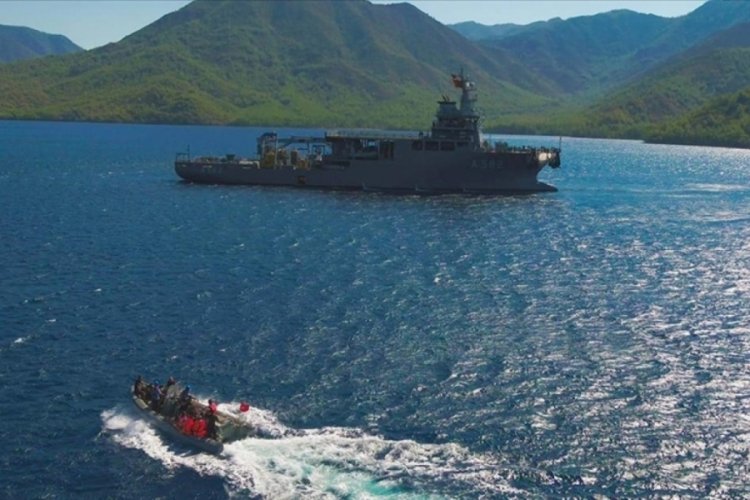 Kurtaran 2021 Denizaltı Arama Kurtarma Tatbikatı Marmaris'te devam ediyor