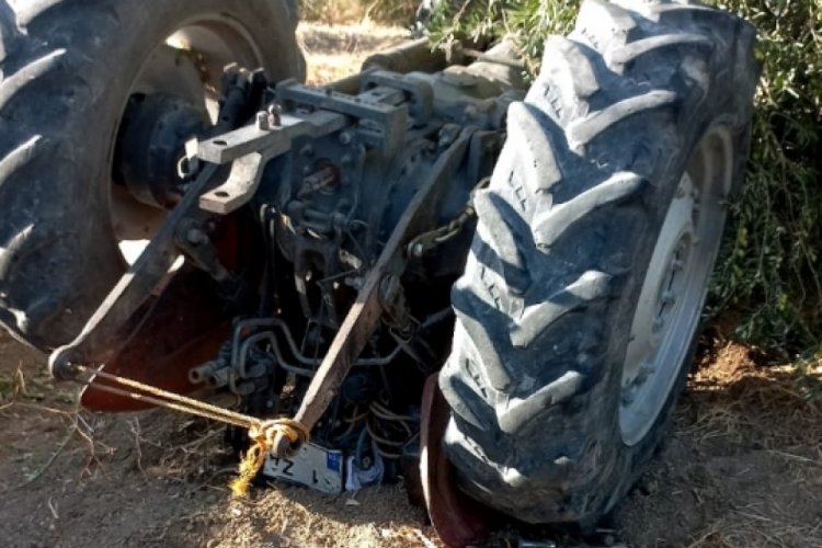Hatay'da 14 yaşındaki Nevfel, trakt&ouml;r&uuml;n altında kalarak &ouml;ld&uuml;