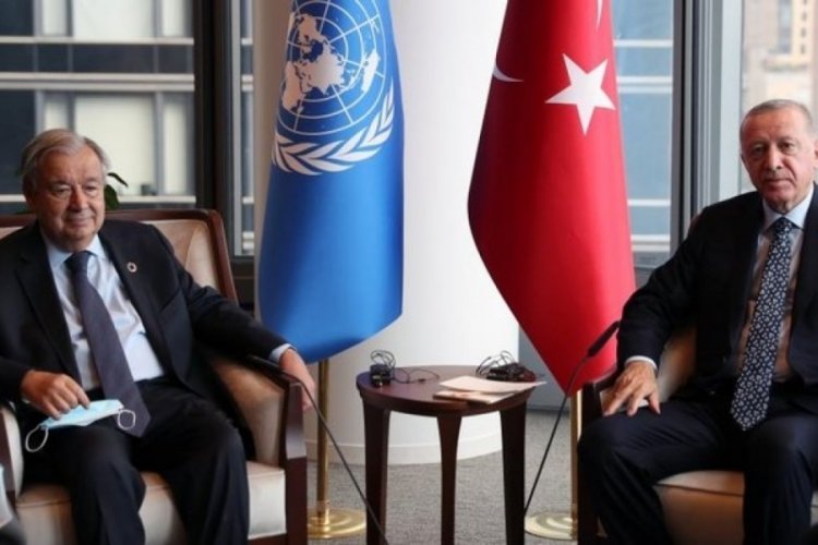 Guterres'ten Türkiye'ye mülteci teşekkürü