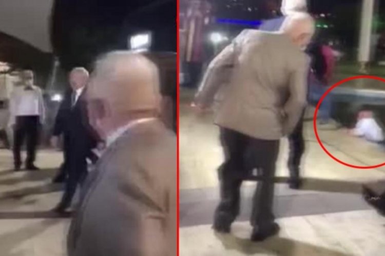 Kılıçdaroğlu'nun katıldığı düğünde kameraman havuza düştü