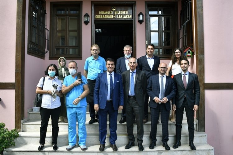 Bursa'da merhametin merkezinde anlamlı buluşma