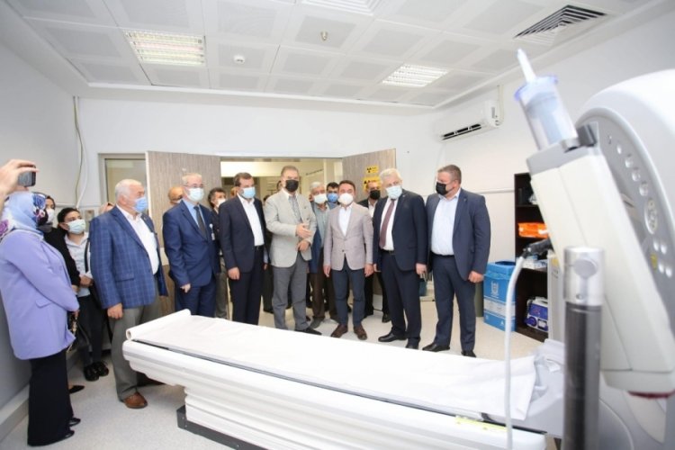 Bursa'da G&uuml;rsu Devlet Hastanesine son teknoloji tomografi cihazı