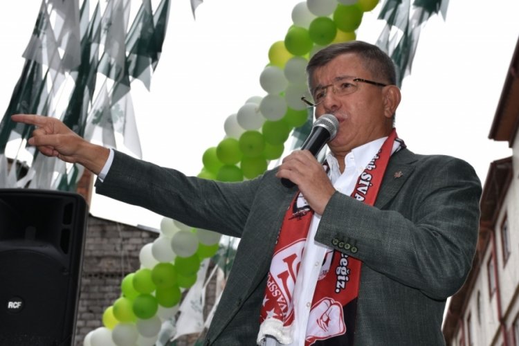 Gelecek Partisi Genel Başkanı Davutoğlu: Şahsi bir menfaat peşinde değiliz
