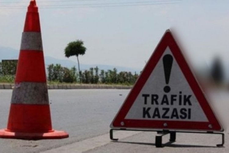 Bursa-Ankara yolunda trafik kazası ulaşımı aksattı