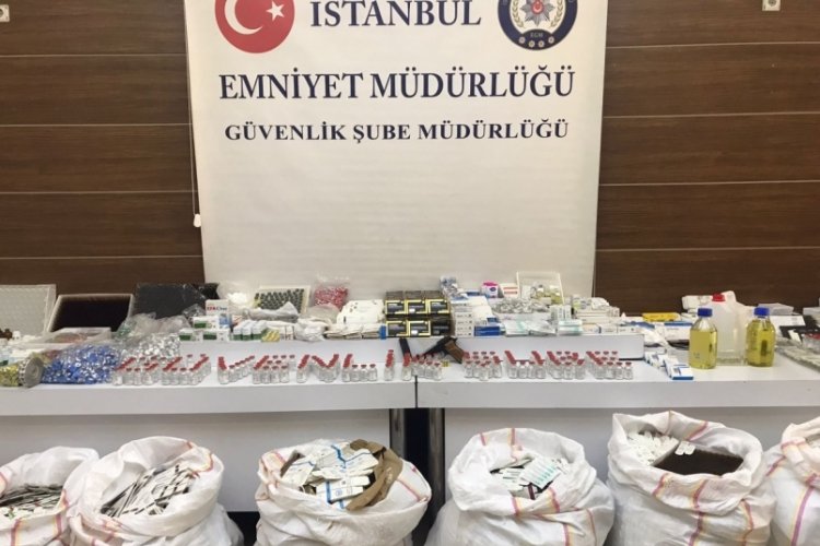 İstanbul Maltepe'de sahte koronavir&uuml;s ilacı &uuml;retenlere operasyon!