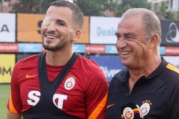 Galatasaray'dan havai fişeğin patlamasıyla yaralanan Omar Elabdellaoui hakkında a&ccedil;ıklama