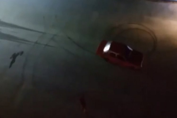 Antalya Serik'te drift atan s&uuml;r&uuml;c&uuml;ye 6 bin 700 lira ceza!