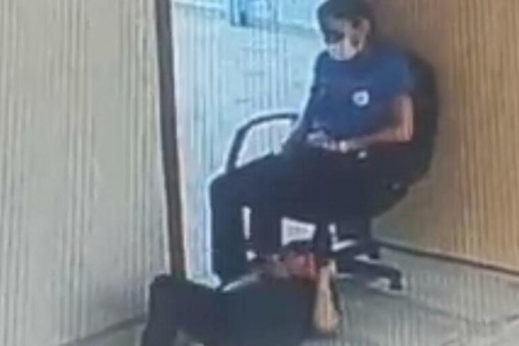 Aydın'da engelli &ouml;ğrenciye darp etme olayında kamera kayıtları ortaya &ccedil;ıktı