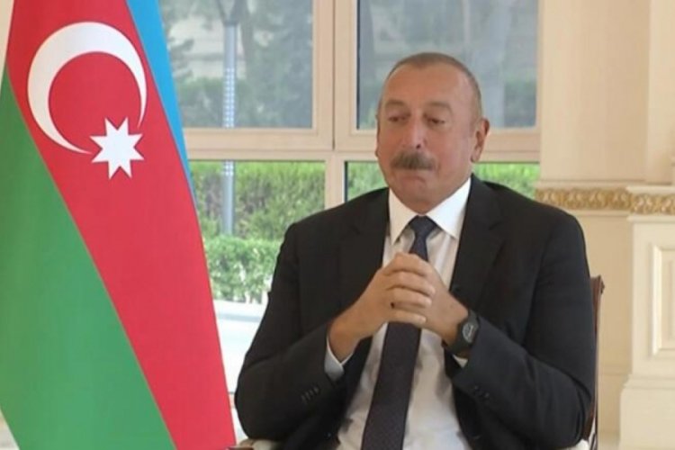 Aliyev anlatırken gözleri doldu: 'Budur Azerbaycan, budur Azerbaycan halkı'