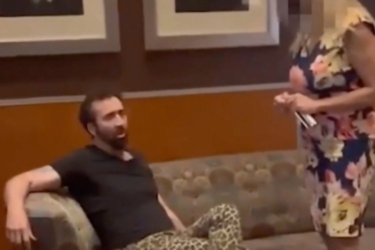 Sarhoş Nicolas Cage'i evsiz sanıp restorandan attılar